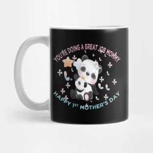 You'Re Doing A Job Mommy Mother'S Day Baby Bear Mug